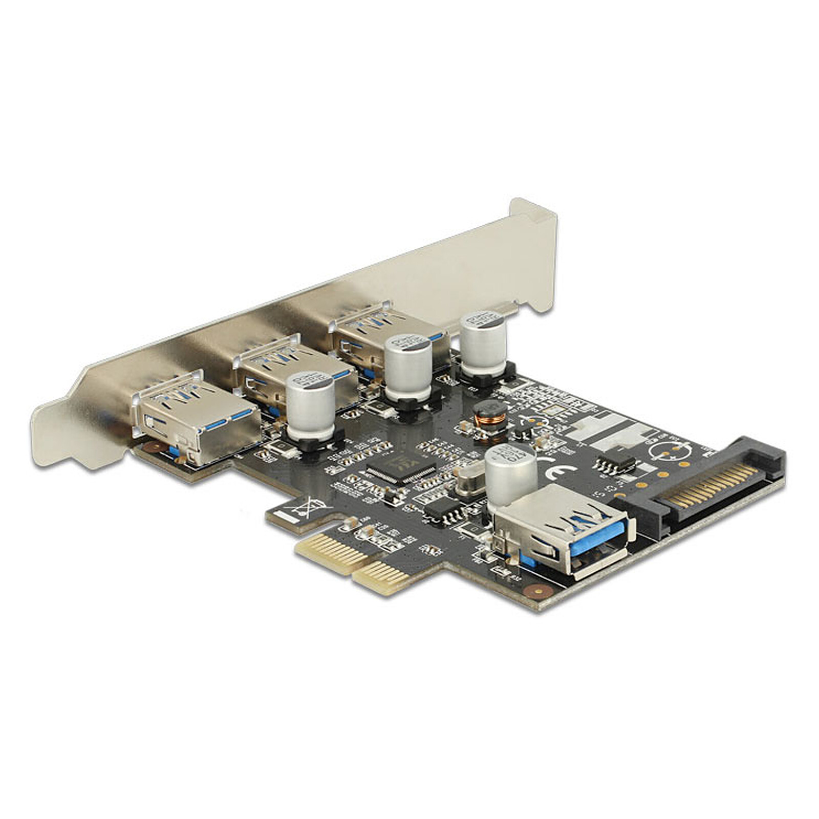 Carte contrôleur DeLock PCI Express à 4 ports USB 3.0