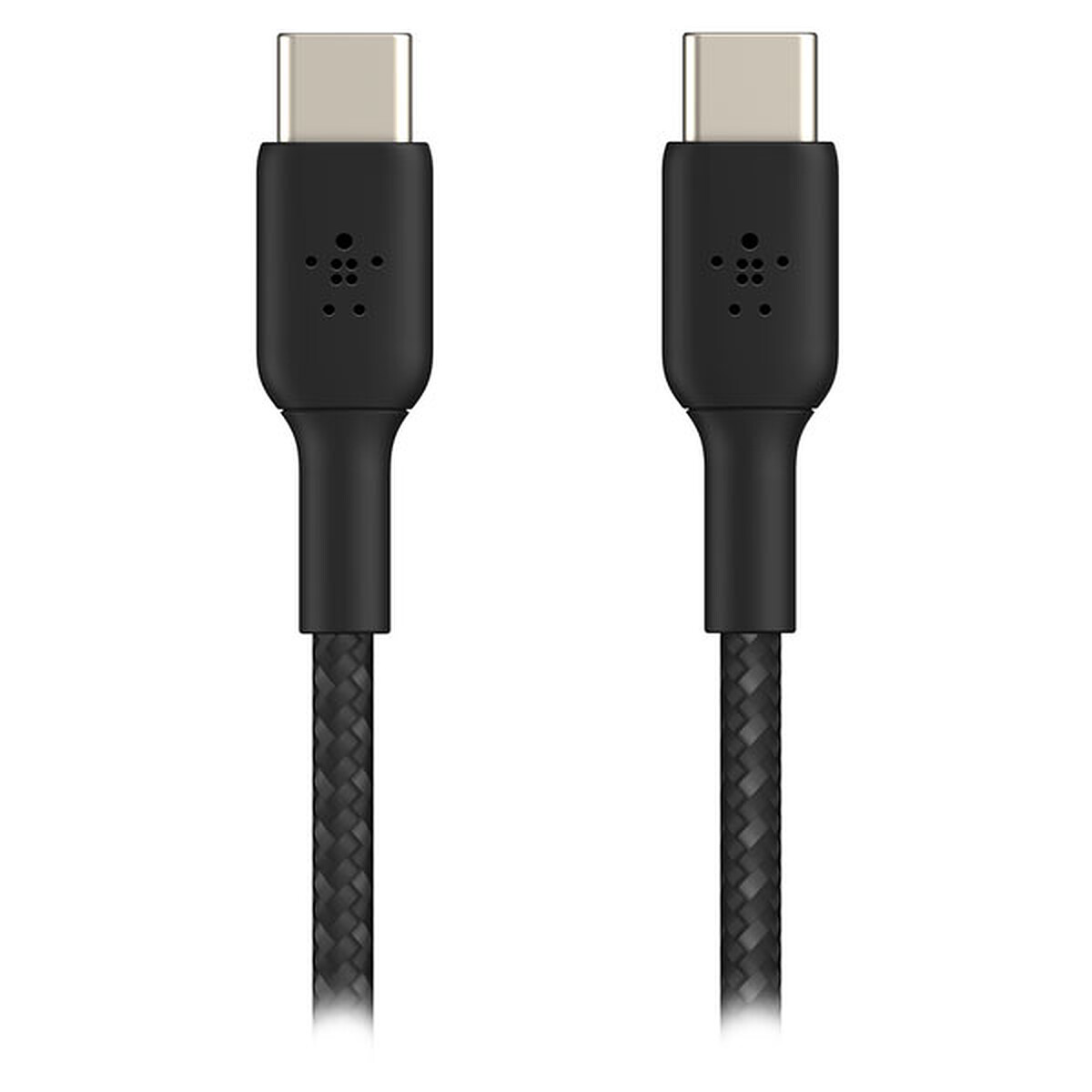 Belkin Câble USB-C vers USB-C renforcé 60 W (Noir) - 2 m