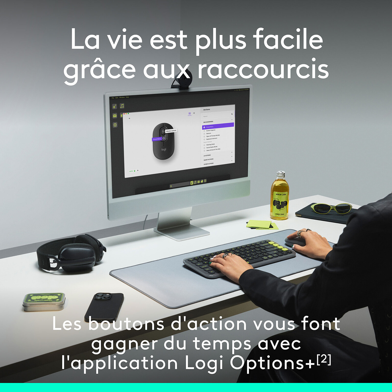 Logitech POP Mouse (Pink)