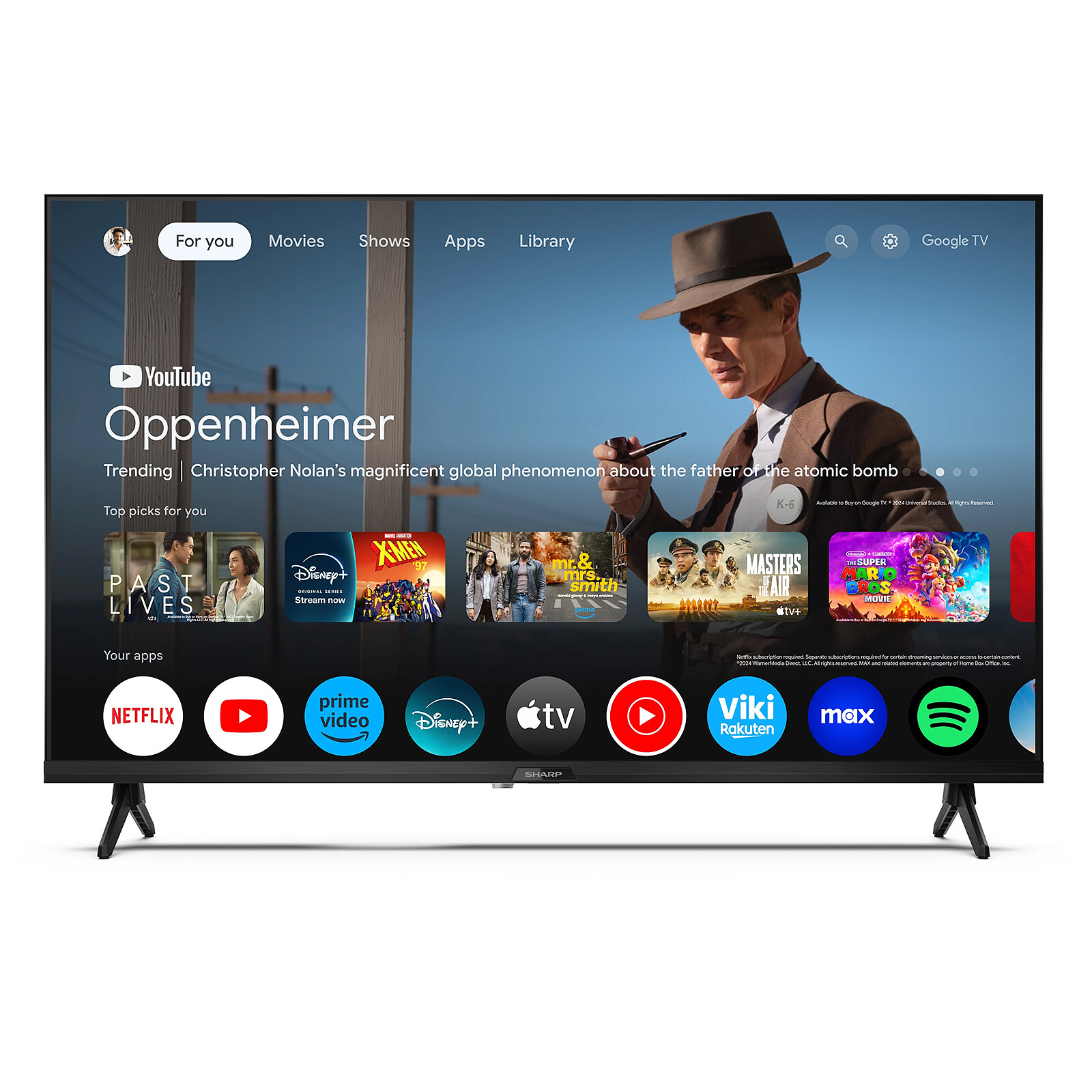 Televisión Sharp 32GF3265E