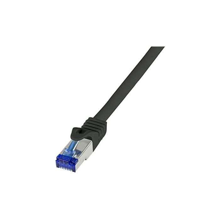 LogiLink Professional Ultra-Flexible Cat.6A Patch Cable, 7.5m, Black