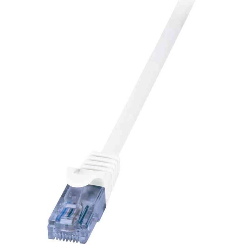 Cable LogiLink Profesional Cat. 6A U/UTP, 7.5 m, Blanco