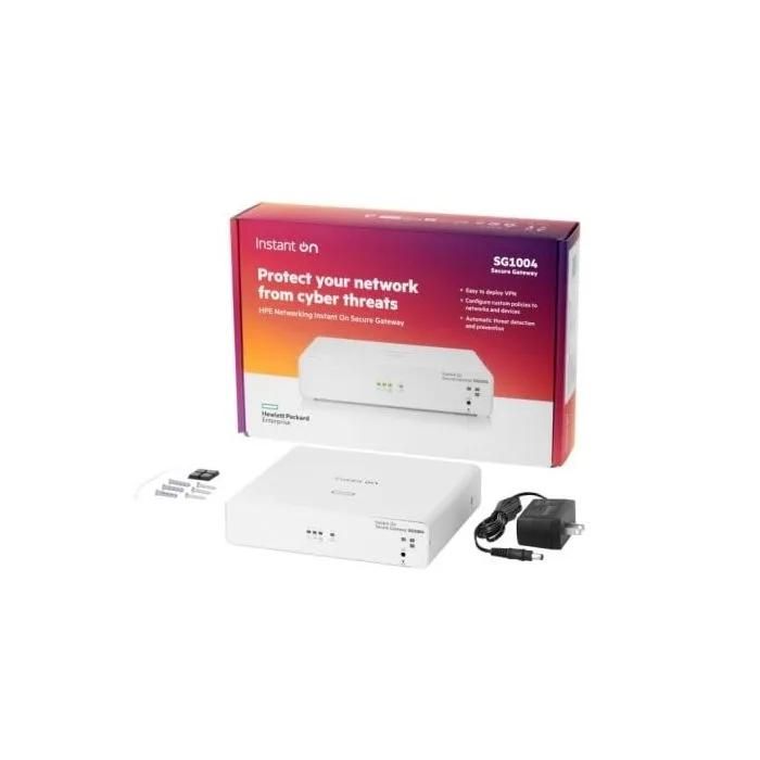 HP Networking Instant On SG1004 - Cloud-Managed Secure Gateway - 4 Ports - 1GbE