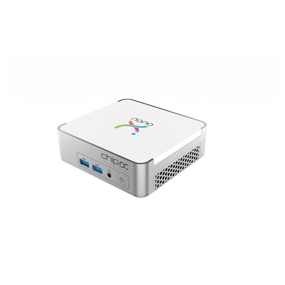 Chip PC CUBEX Nano - Processeur Intel Core i3, 1,7 GHz, 16 Go de RAM, 512 Go SSD, Gris