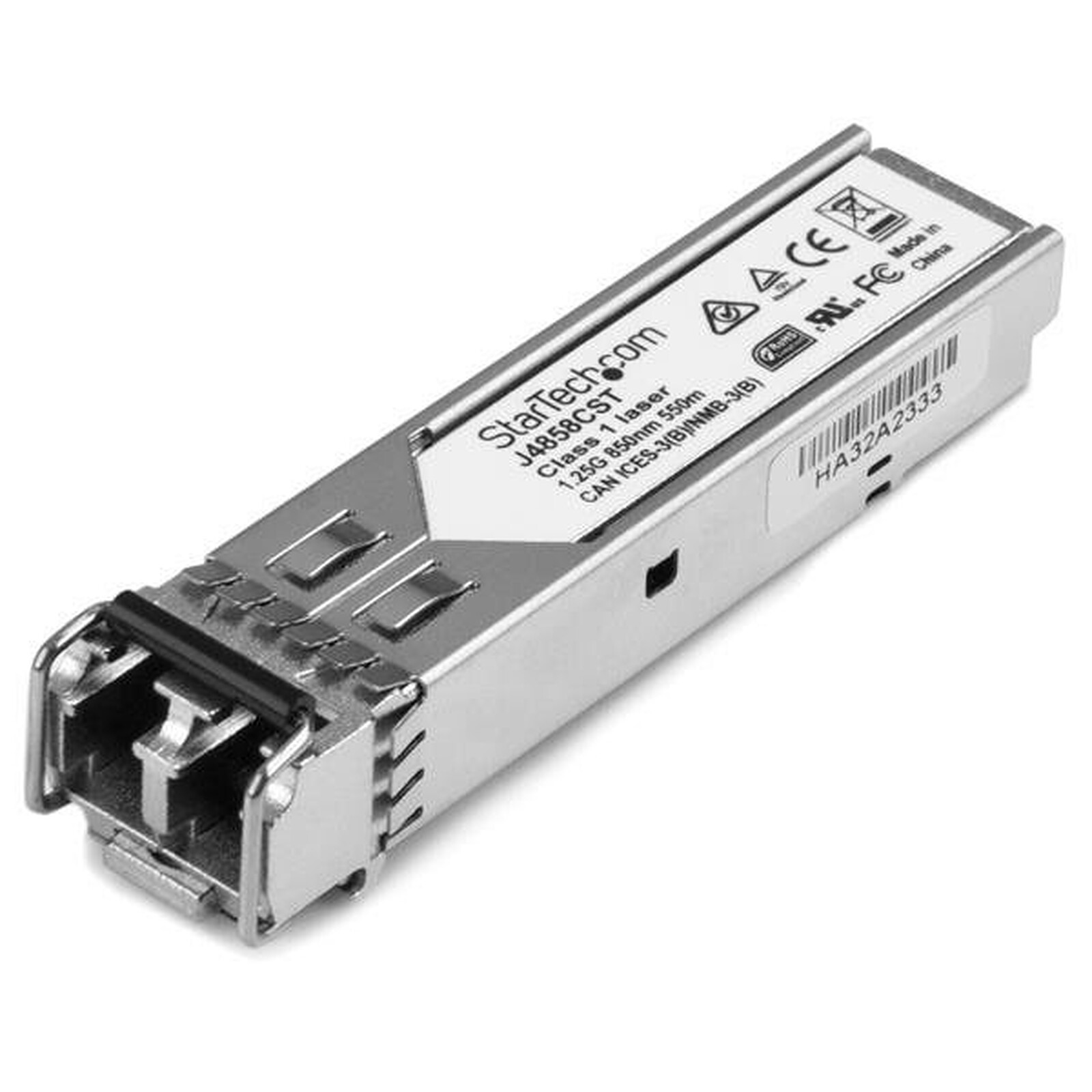 Módulo transmisor Mini GBIC 1000BASE-SX compatible con HP J4858C StarTech.com