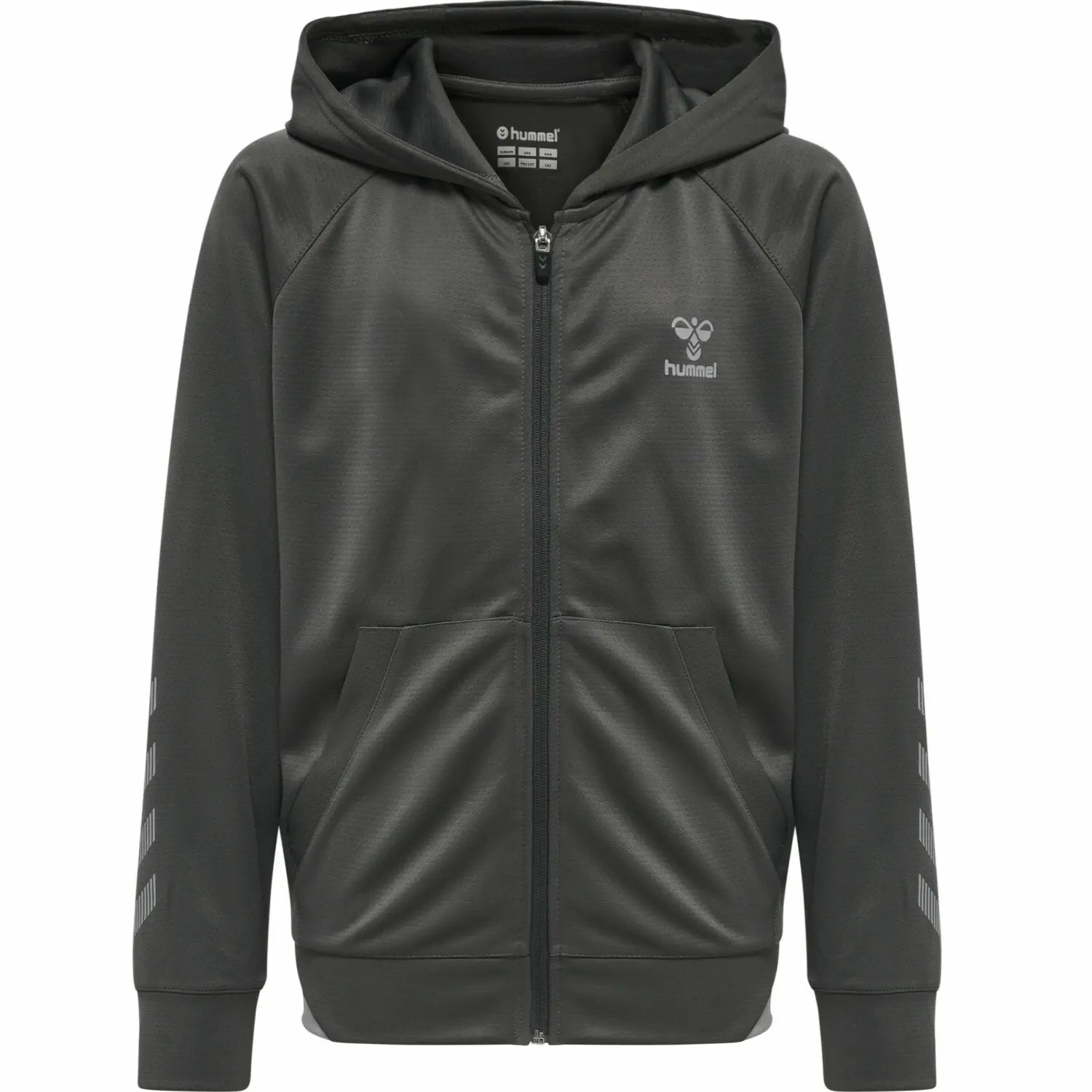 Hummel Kids Action Zip Hoodie (Size: S-XL, Color: Varied, Capacity: N/A)