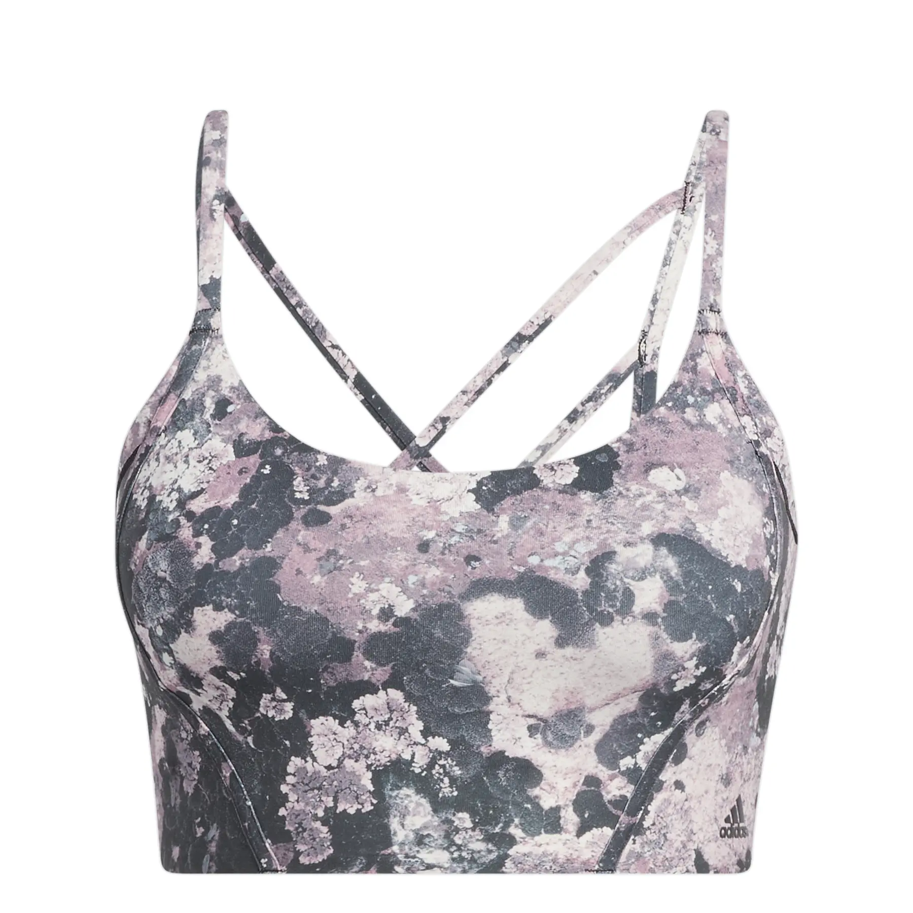 Adidas Women's Yoga Long Line Graphic Bra