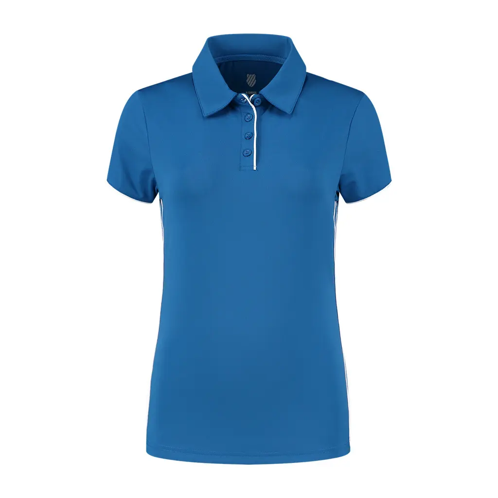 K-Swiss Hypercourt 4 Women's Polo - Size S, White/Black