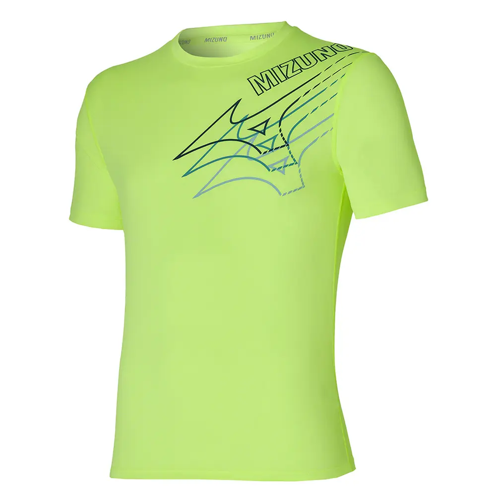 T-shirt de course Mizuno Core pour homme