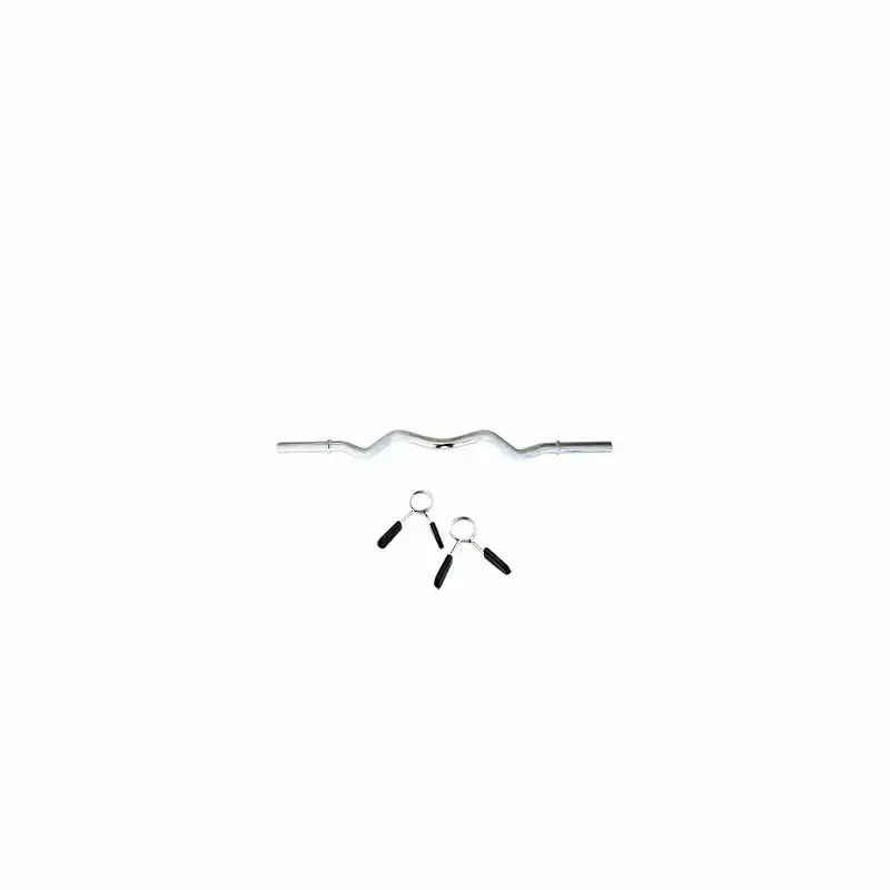 Barre de musculation Softee avec fixations Soft Grip