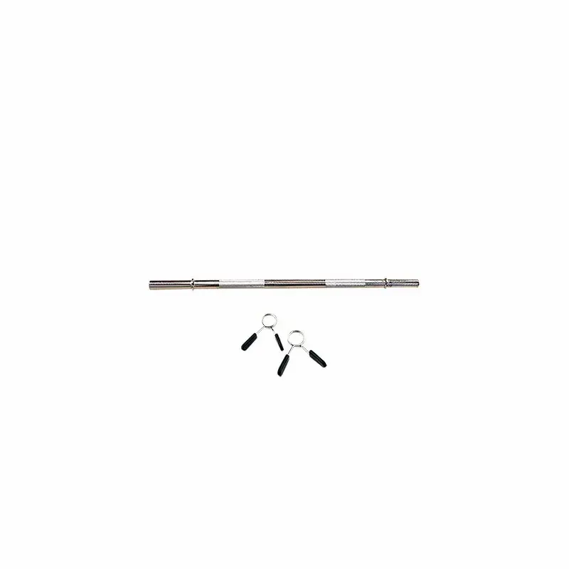 Barres de musculation chromées Softee (avec kit de blocage à ressort)