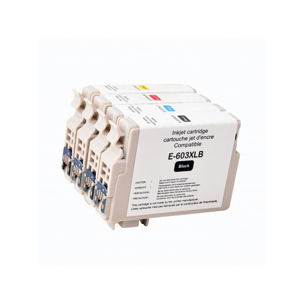 Multipack compatible Epson 603XL Étoile de mer (noir + cyan + magenta + jaune)