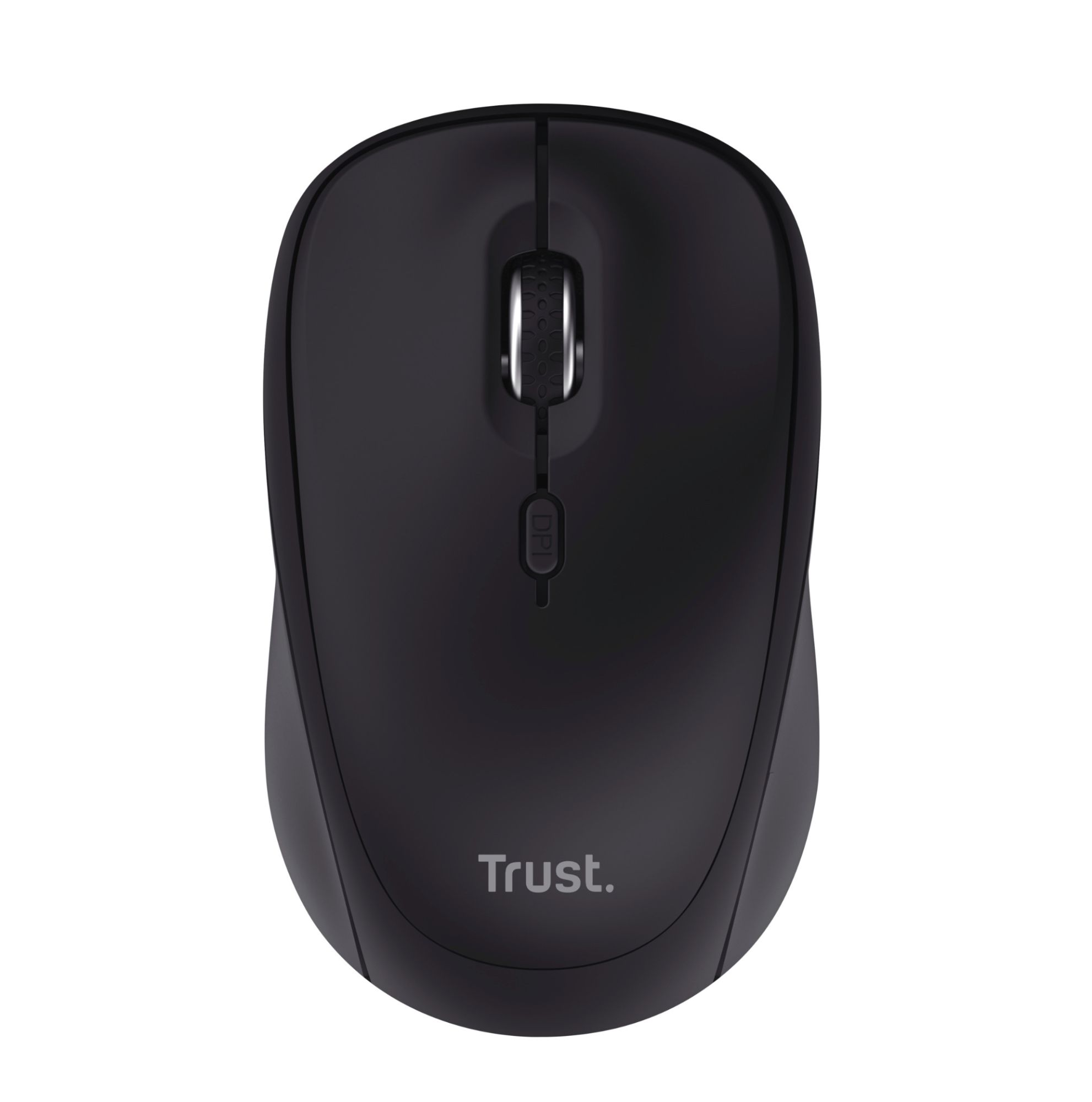 Trust Yuki Silent Bluetooth Wireless Mouse for Left and Right Handers, 75% Recycled Plastic, Multi-Device Compact Bluetooth PC Laptop iOS Android Mac