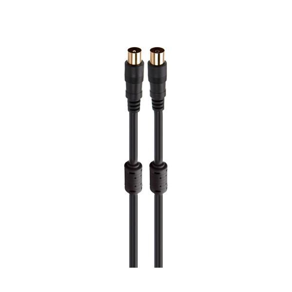 Fonestar Coaxial Cable - Black Antenna Adapter