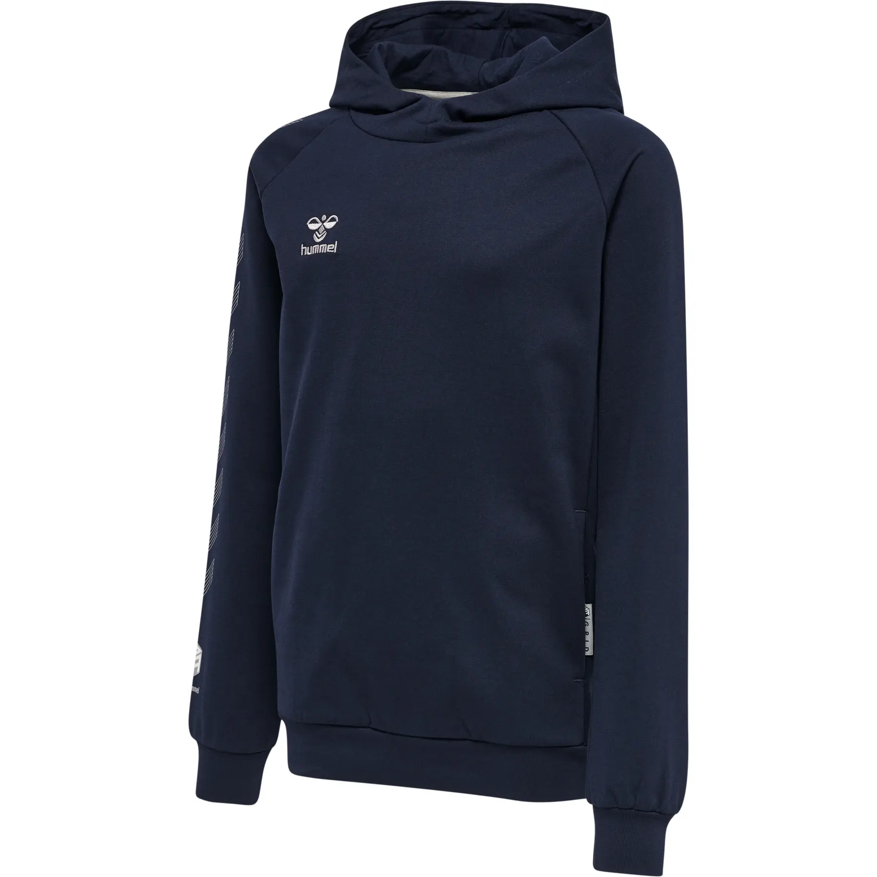 Sweatshirt à capuche en coton Hummel Move Grid pour enfants