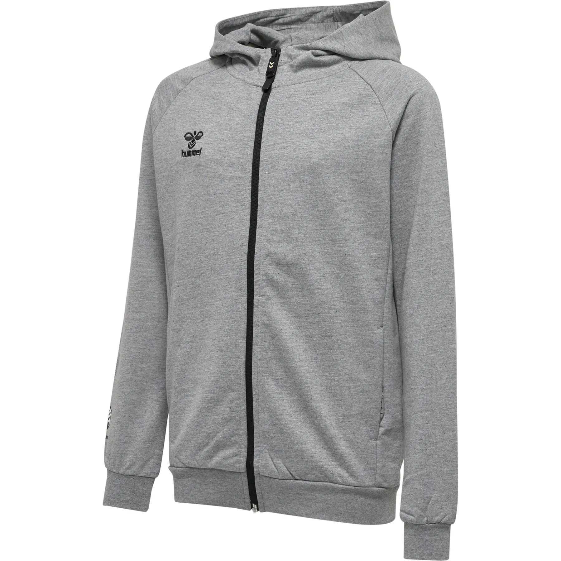 Sweatshirt zippé en coton Hummel Move Grid pour enfants