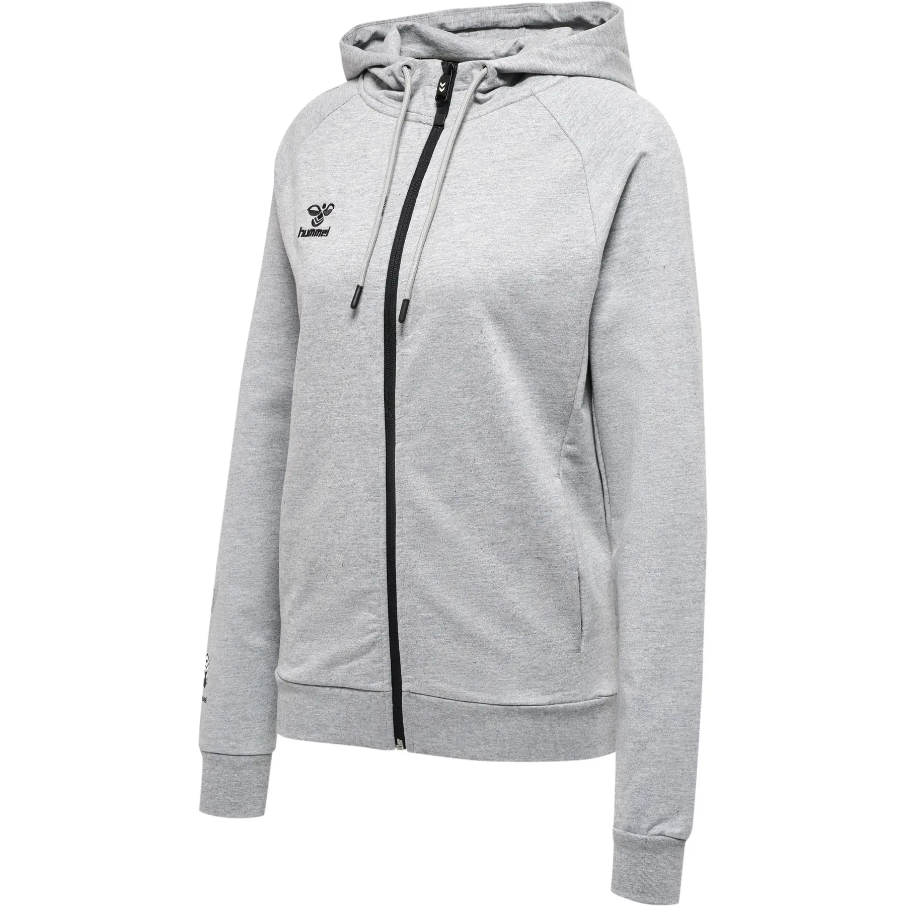 Sweat à capuche zippé Hummel Move Grid pour femme