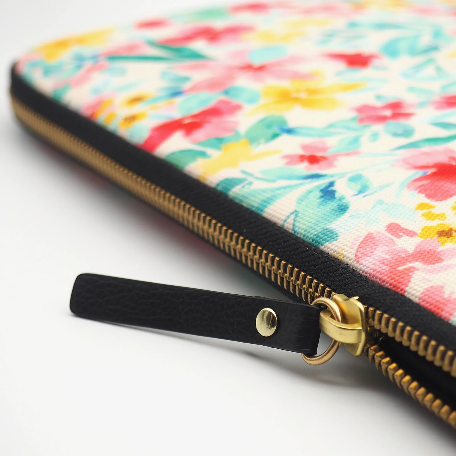 Casyx Pochettes Ordinateur 13" Aquarelle Florale Claire