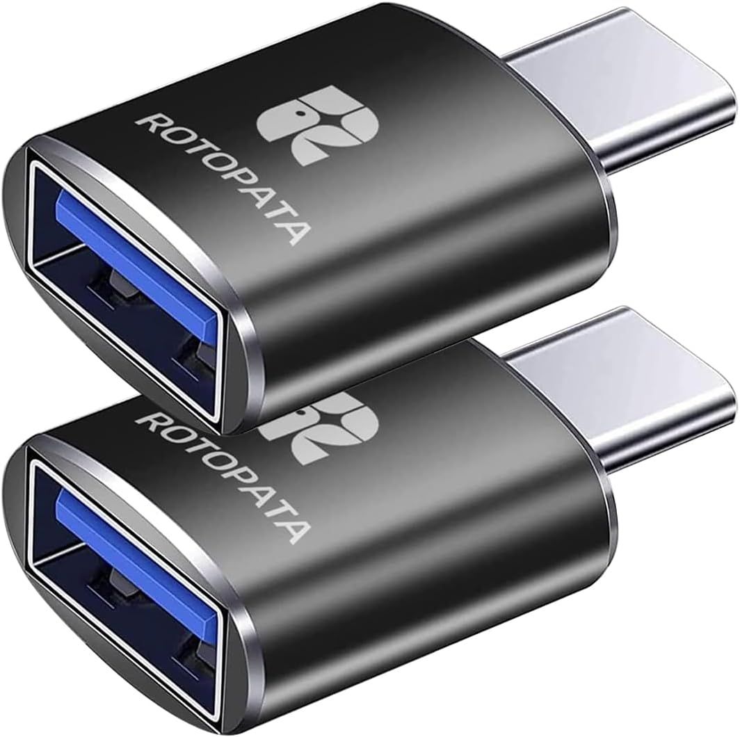 Adaptateur USB TAIS TOI JALOUX 2 pièces USB-C vers USB 3.0, convertisseur Type-C vers USB femelle OTG pour MacBook et téléphones mobiles