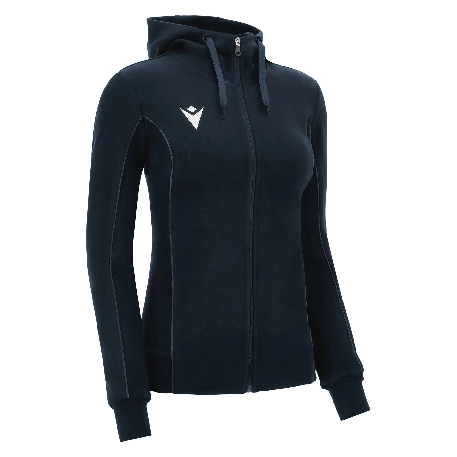 Macron Women's Full-Zip Hoodie (Eco Bass, Size: S, Color: N/A, Capacity: N/A)