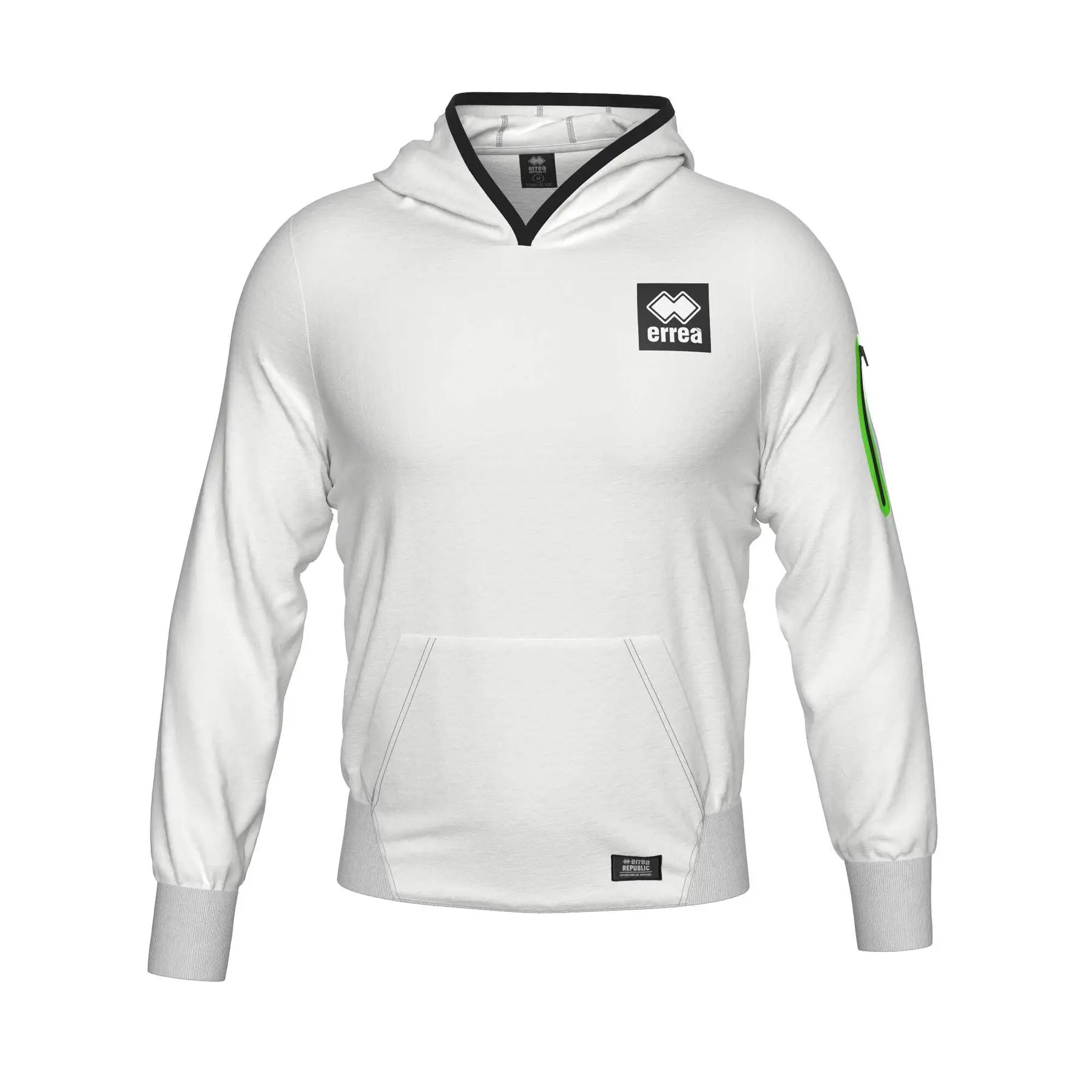 Errea Hoodie Sweatshirt Black Box 04