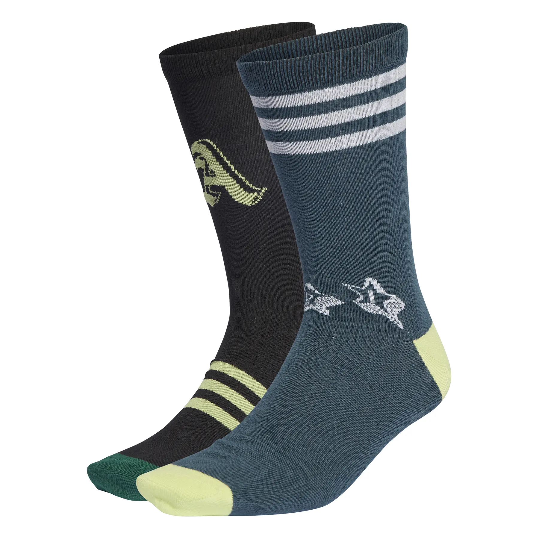 Adidas Kids Mid-Calf Socks (3 Pack)