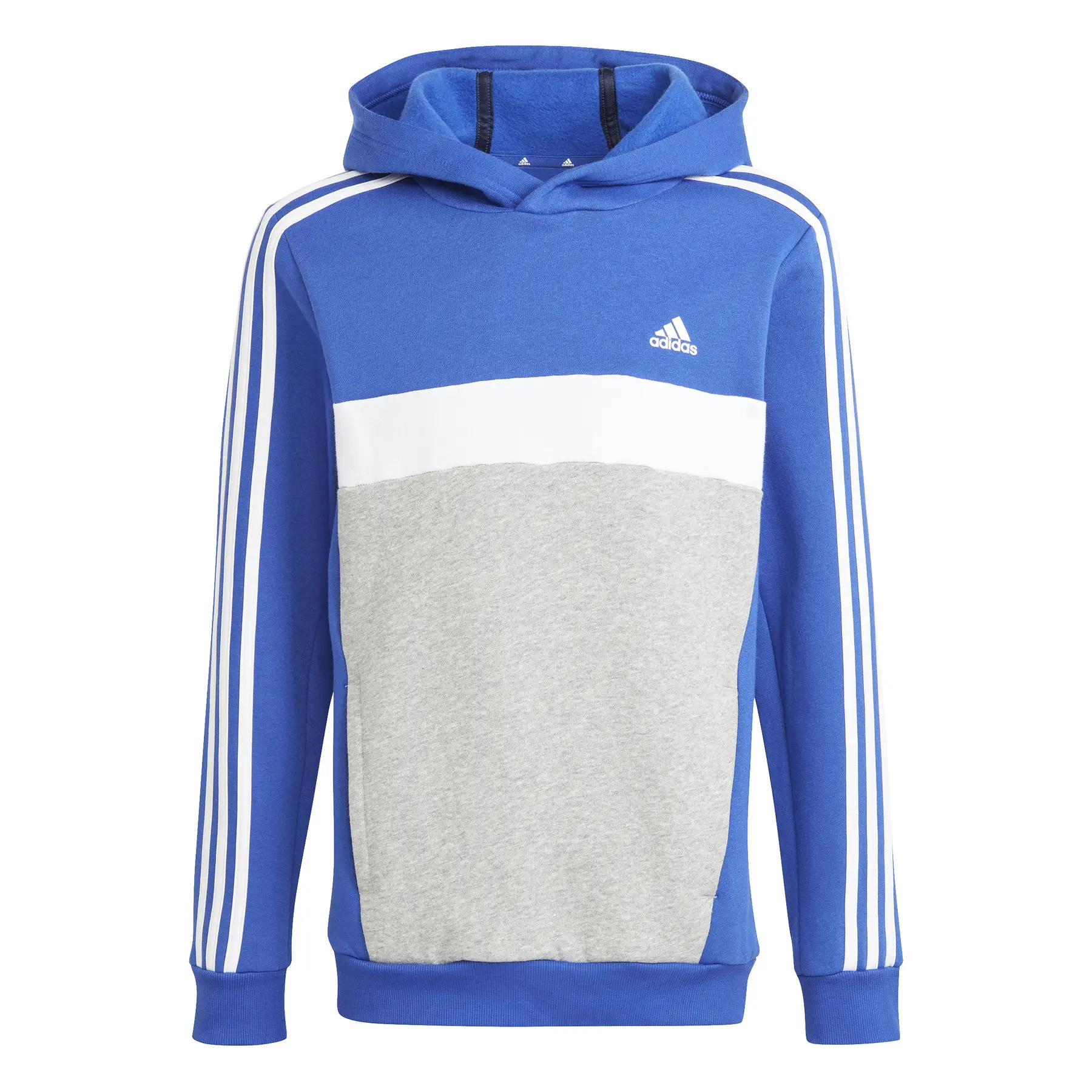 Adidas Tiberio 3-Stripes Colorblock Hoodie (Kids)