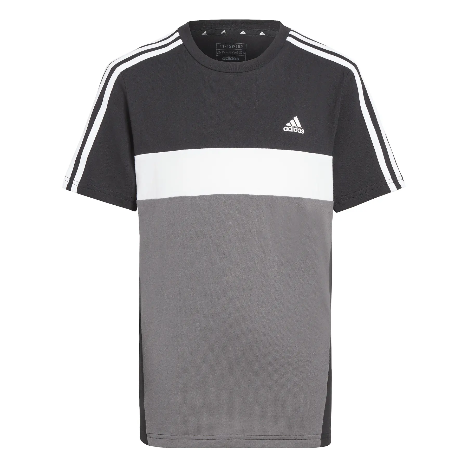 T-shirt enfant Adidas Tiberio 3 rayures colorblock