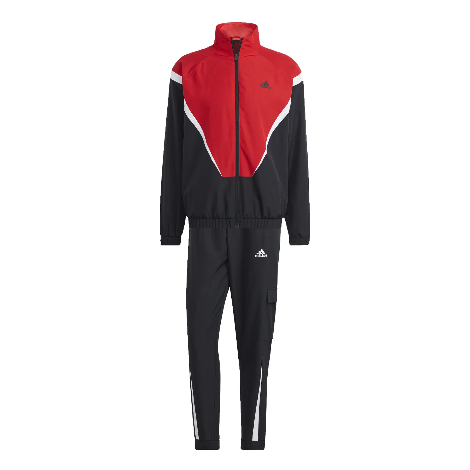 Adidas Sportwear Woven Hoodless Sweatshirt