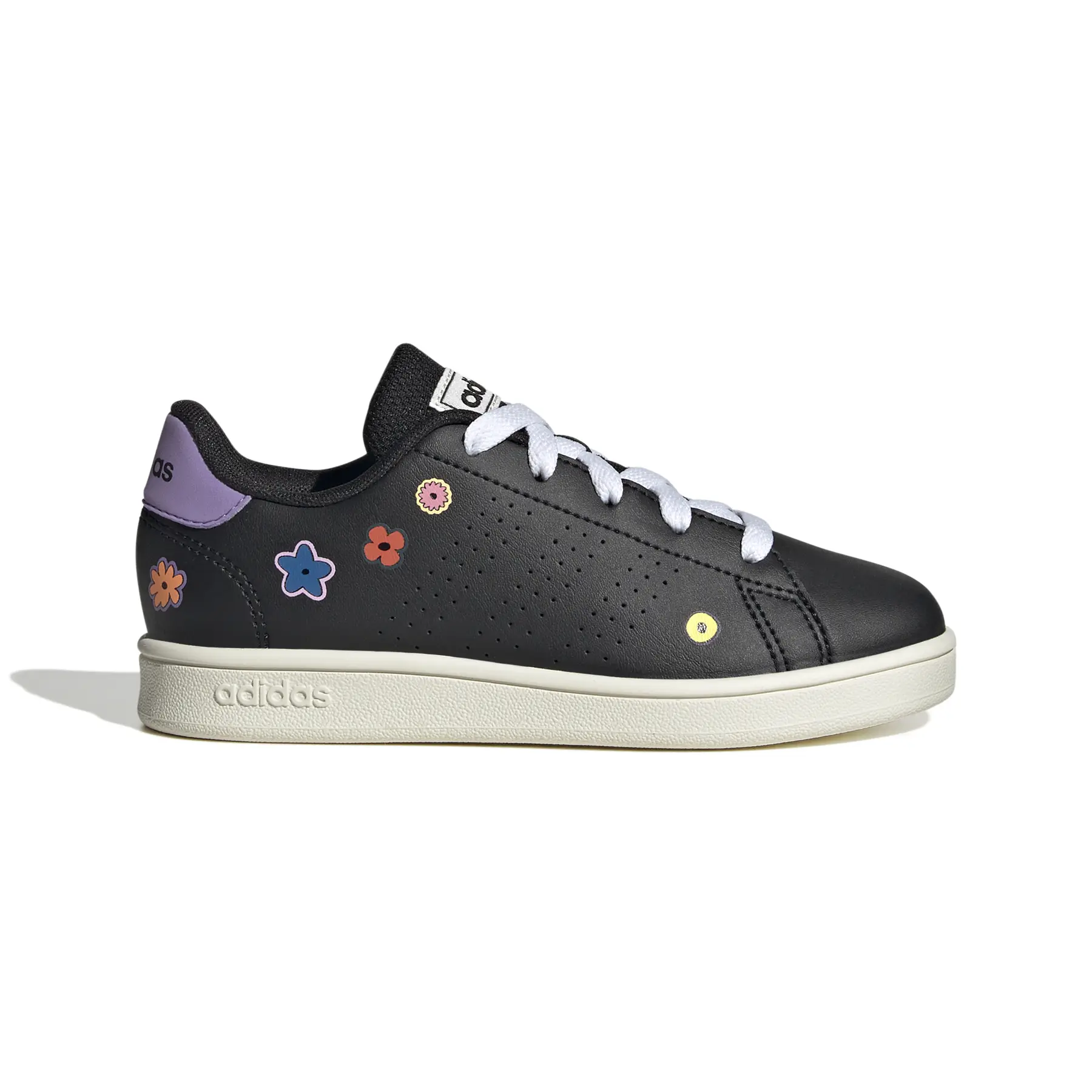 Adidas Advantage Kids' Baskets - Floral Print