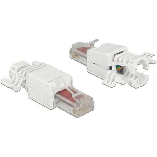 Delock Network Connector RJ45 Cat 6 UTP Toolless (2 Pack)