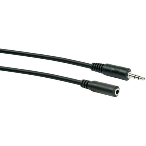 Schwaiger Audio Cable Extension 5m 3.5mm Black