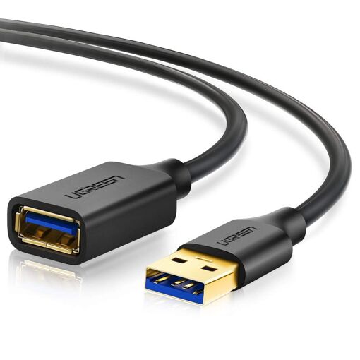 Ugreen USB 3.0 Cable Extension - 2m, Black