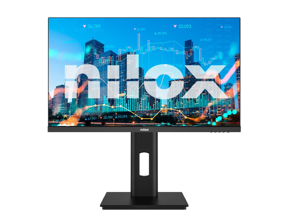 Nilox NXM27R2K1201 27" 2K LED Monitor, Black