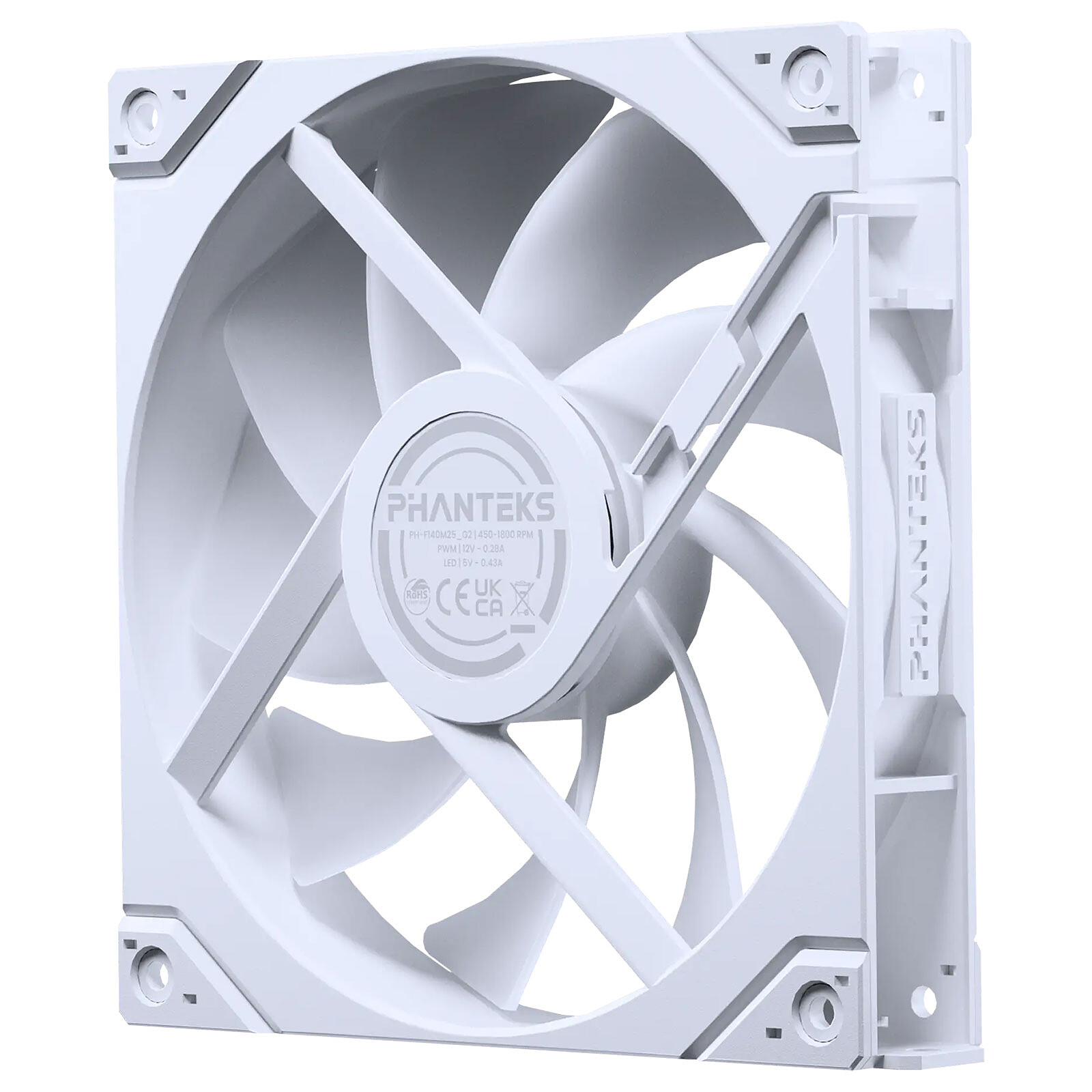 Phanteks M25G2-140 D-RGB - White 