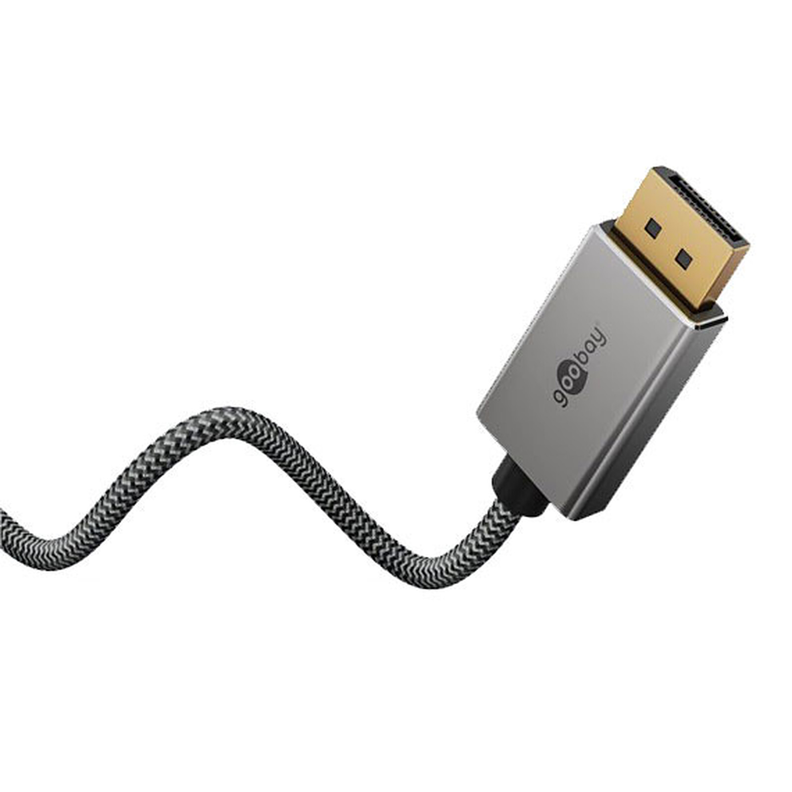 Goobay Textile USB-C / DisplayPort 1.2 Cable (M/M) - 3 m