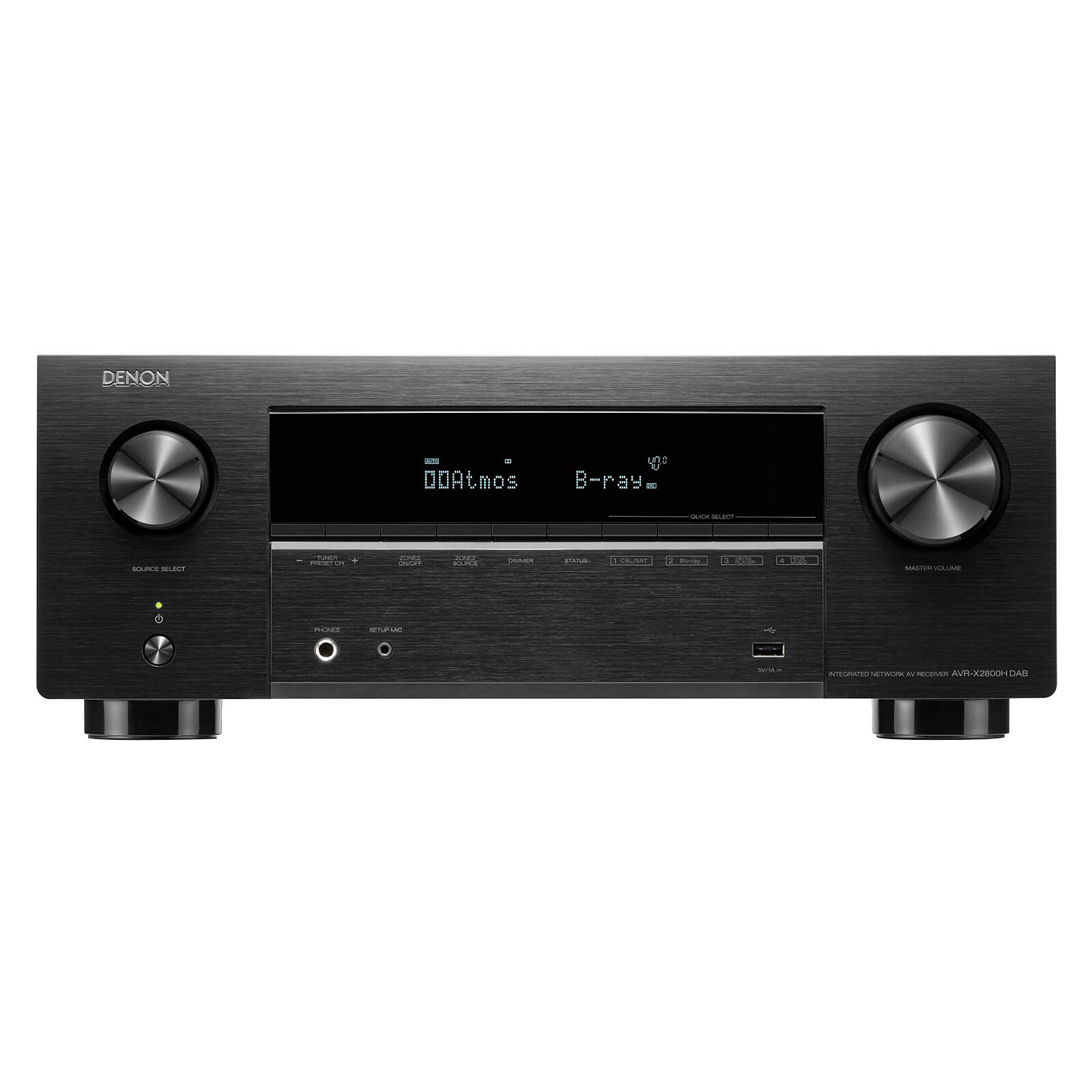 Denon AVR-X2800H DAB Black