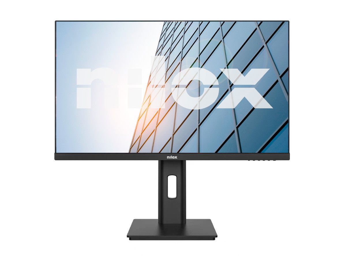 Nilox NXM24REG1201 24" Full HD LED Monitor, Black