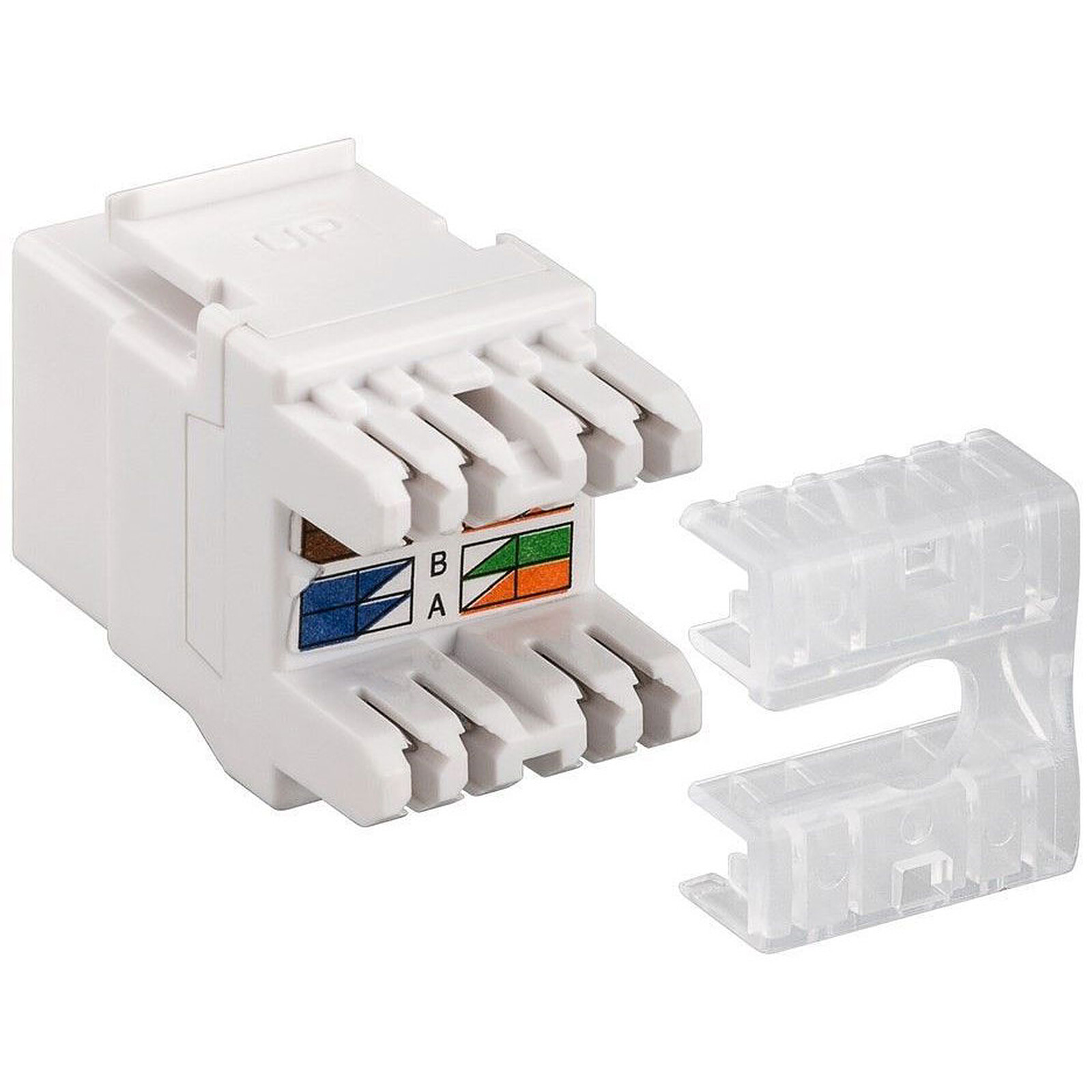 Goobay RJ45 Keystone Category 5e UTP socket