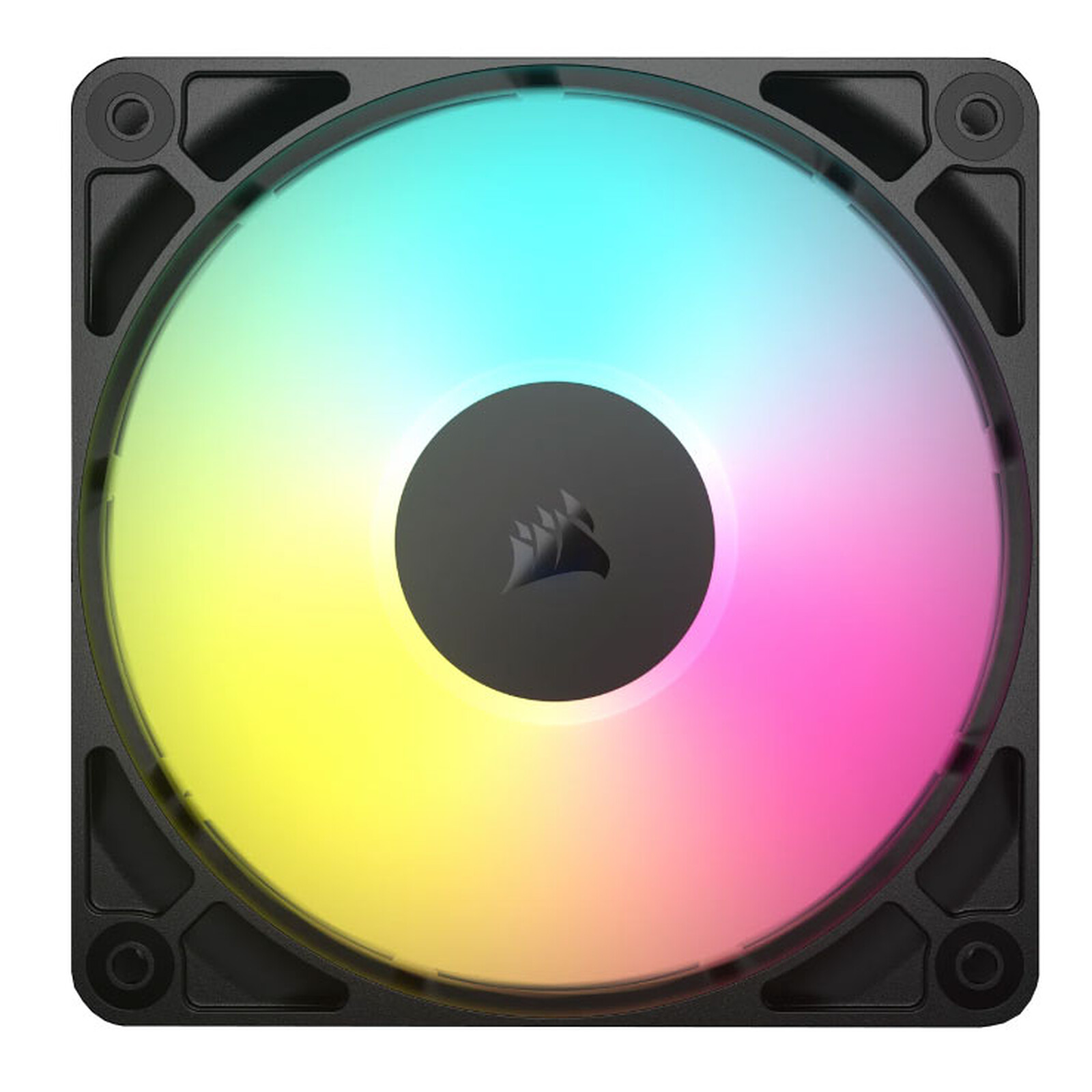 Ventilador Corsair RS120 ARGB Negro