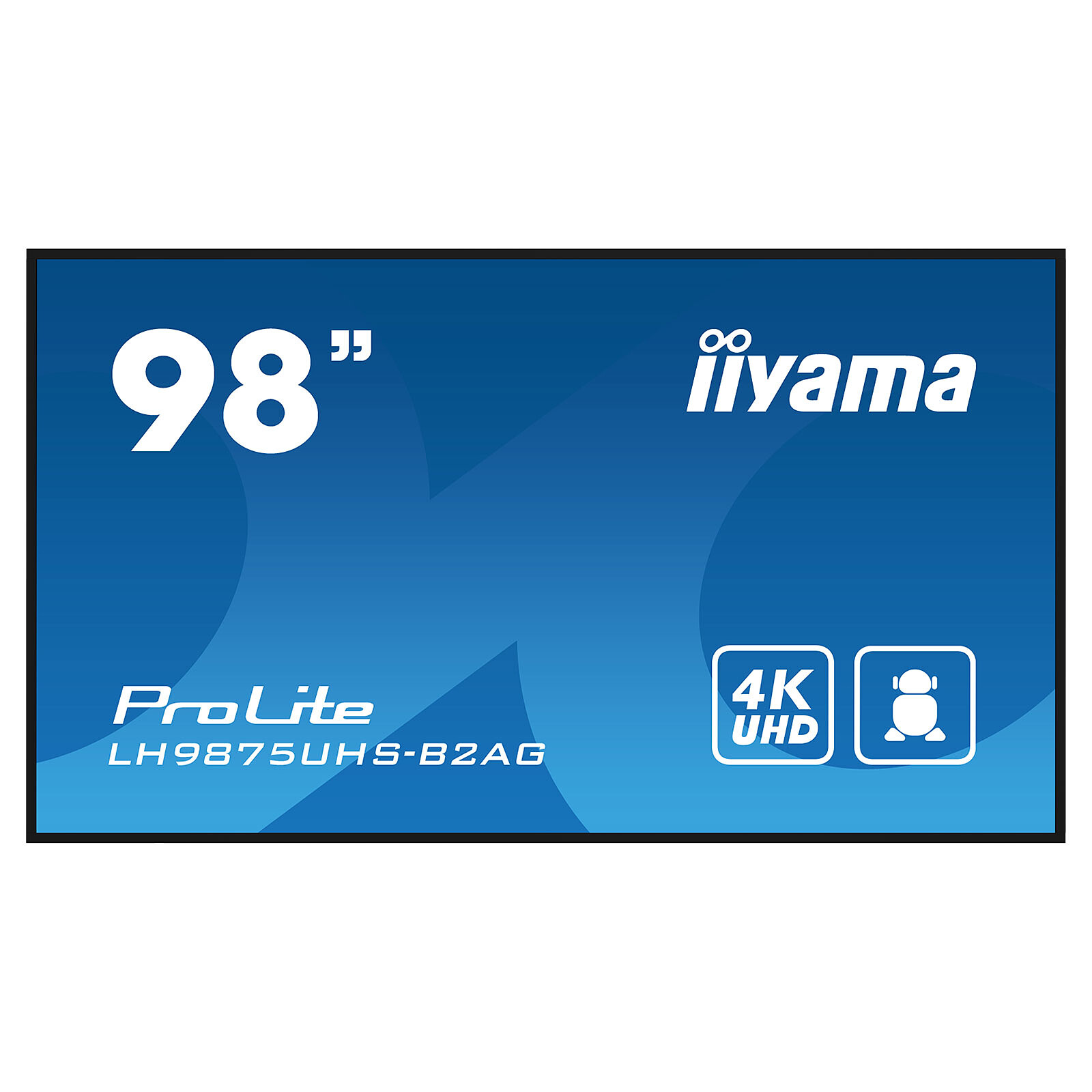 iiyama 98-Inch LED - ProLite LH9875UHS-B2AG