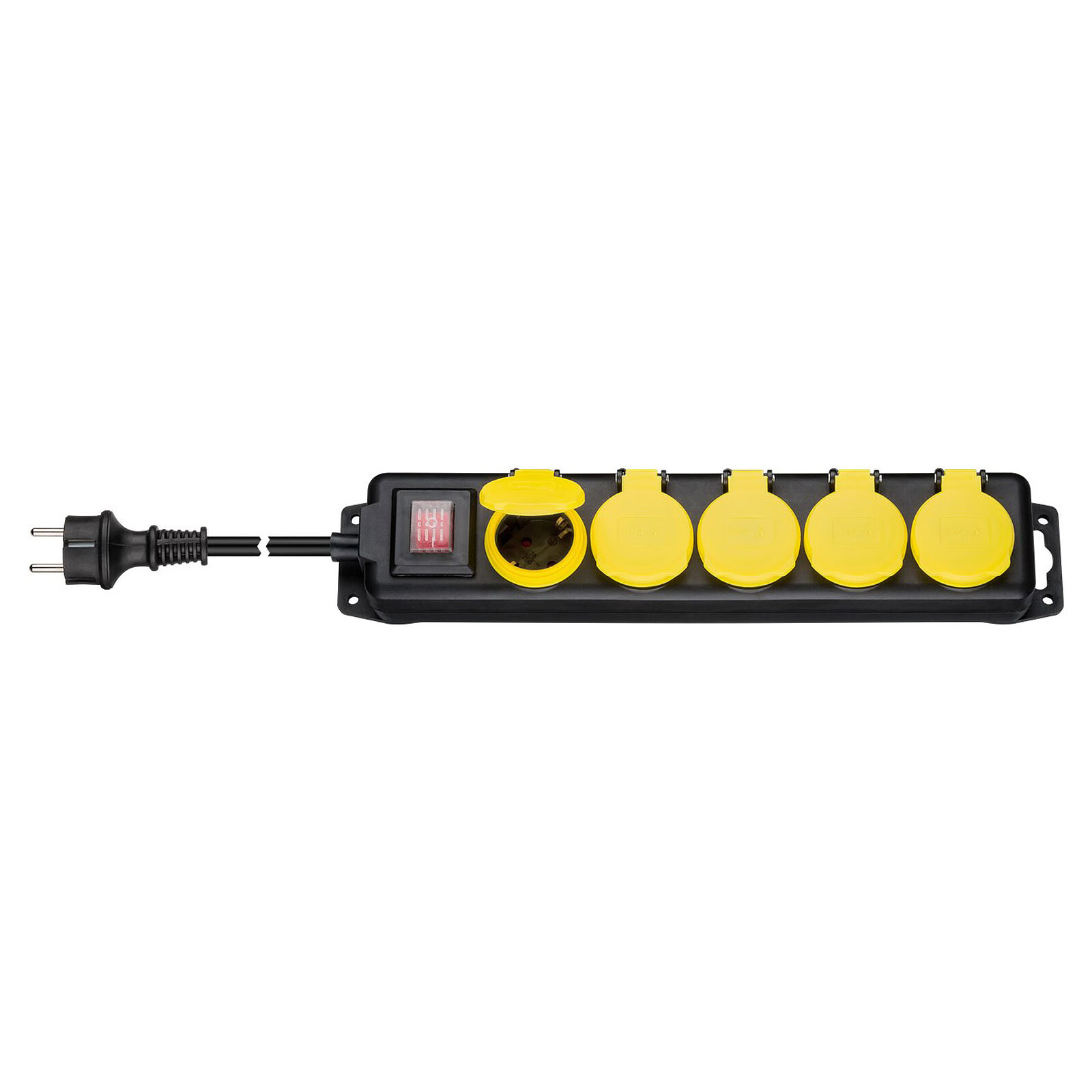 Goobay Outdoor Power Strip - 5 Sockets IP44