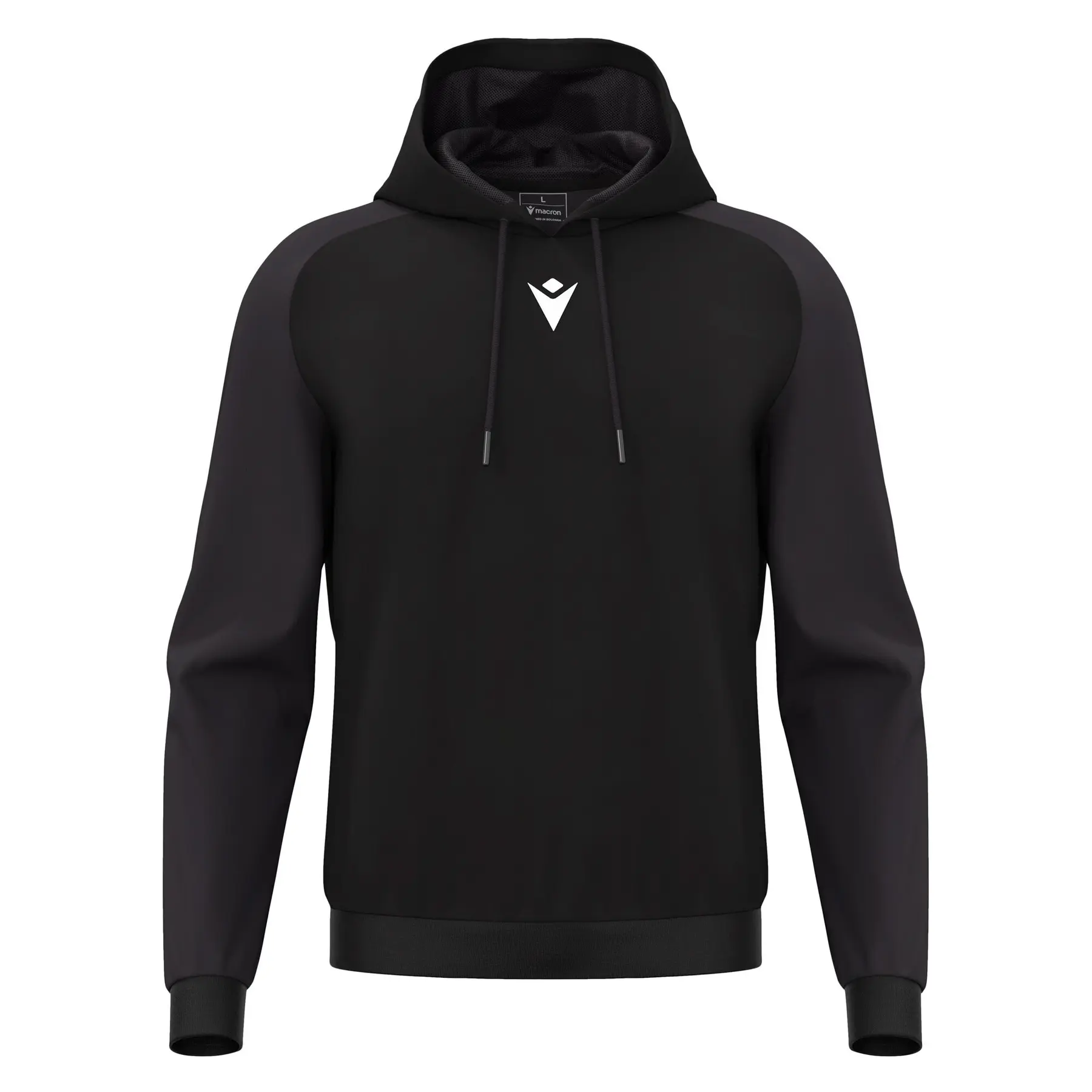 Sweat à capuche Macron Horn (Taille, Couleur, Capacité)