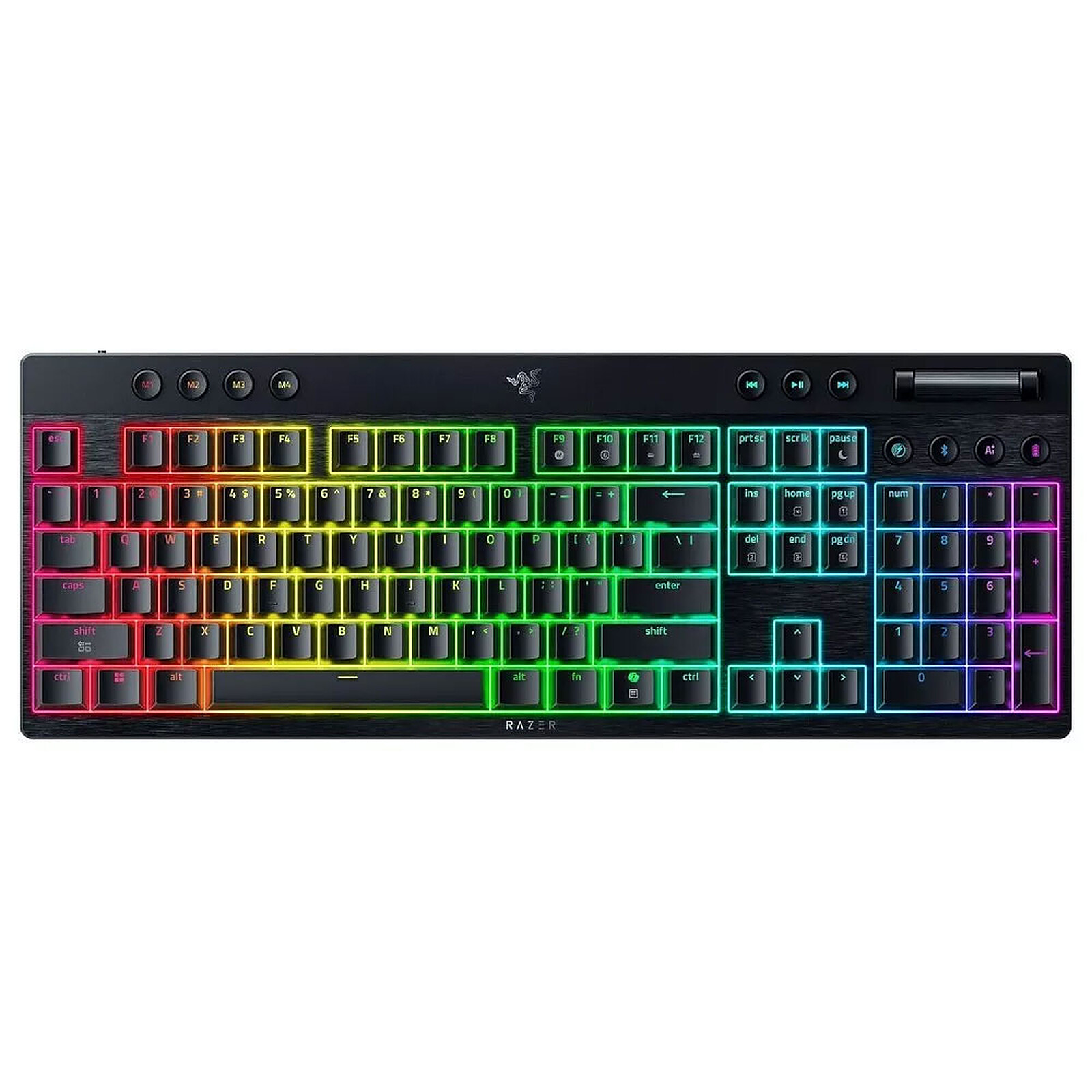 Razer BlackWidow V4 Low-Profile HyperSpeed (interruptores Razer Naranja) 