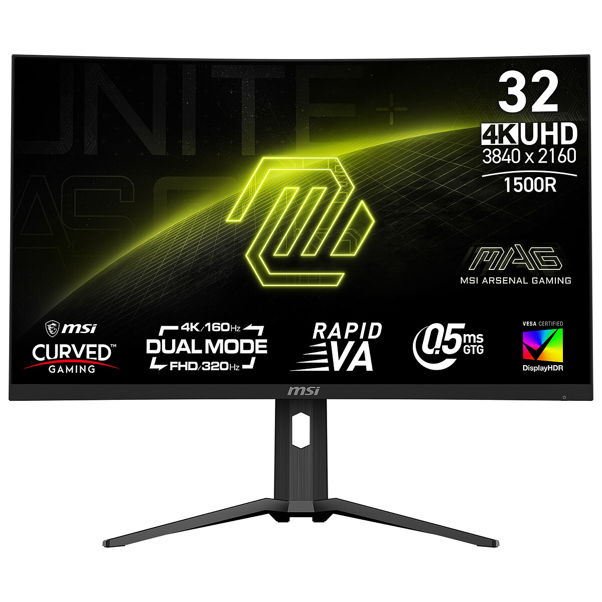 MSI 31.5" LED - MAG 321CUPDF