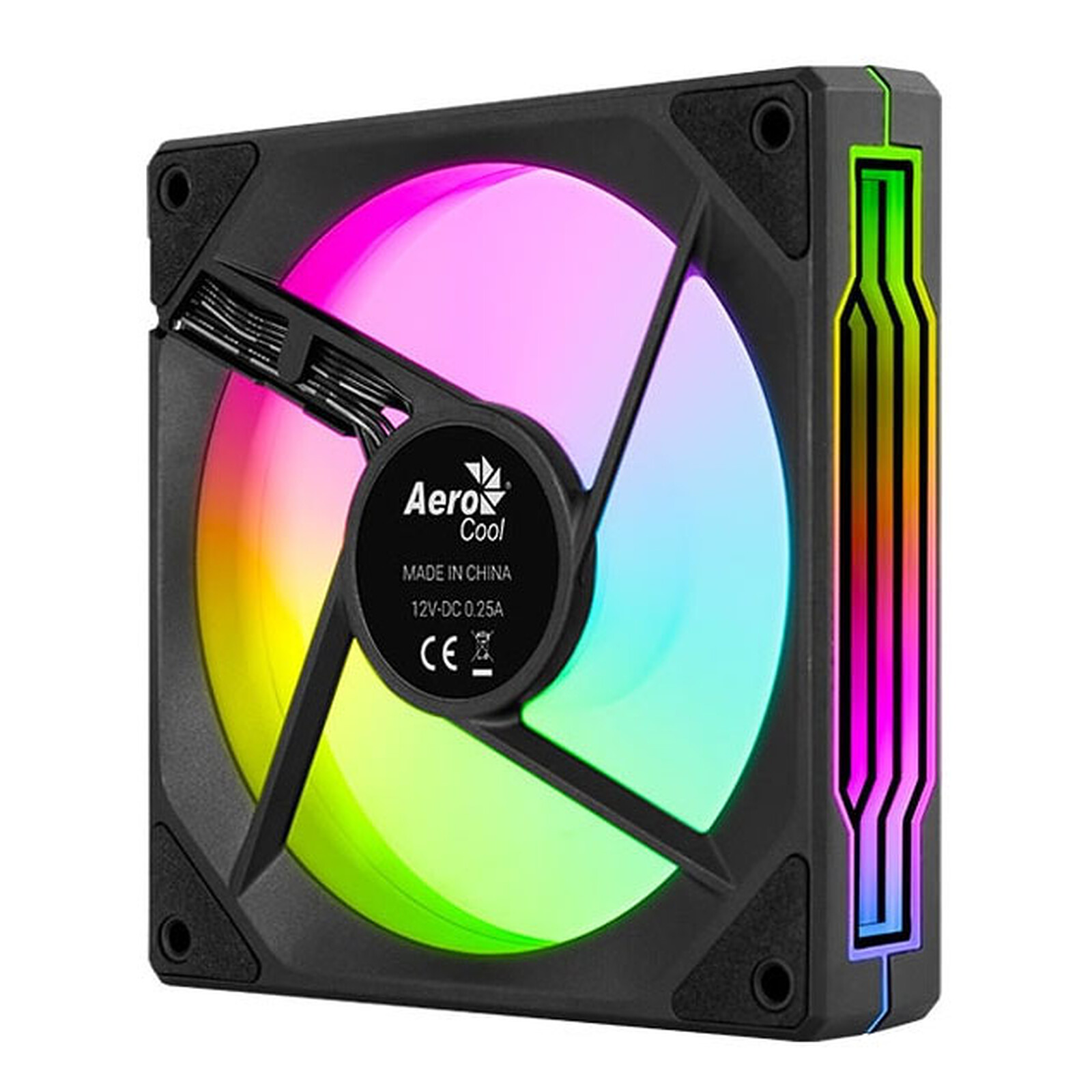 AeroCool Phantom M-3 120mm ARGB Fan (Black)