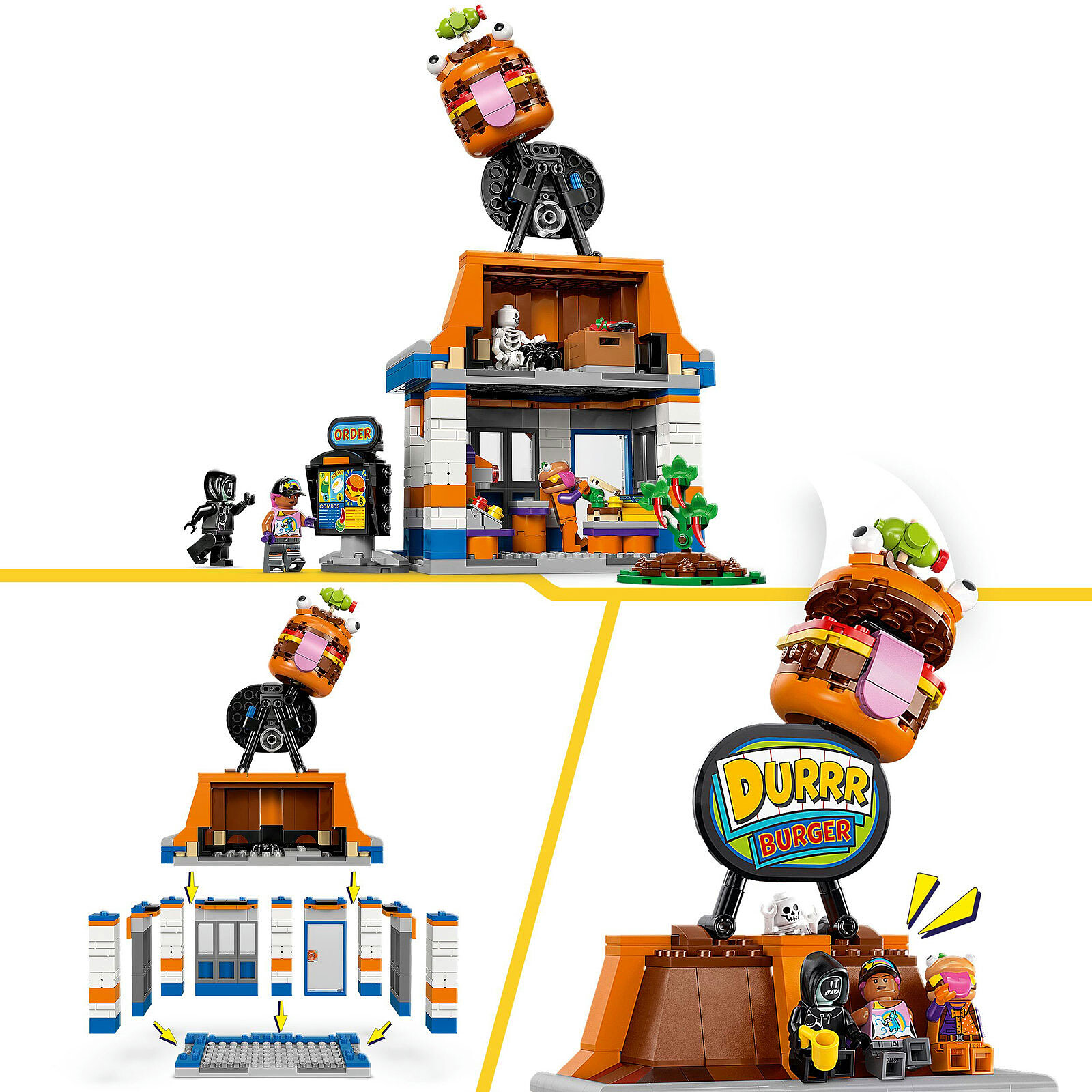 LEGO Fortnite The Durrr Burger Restaurant 77076