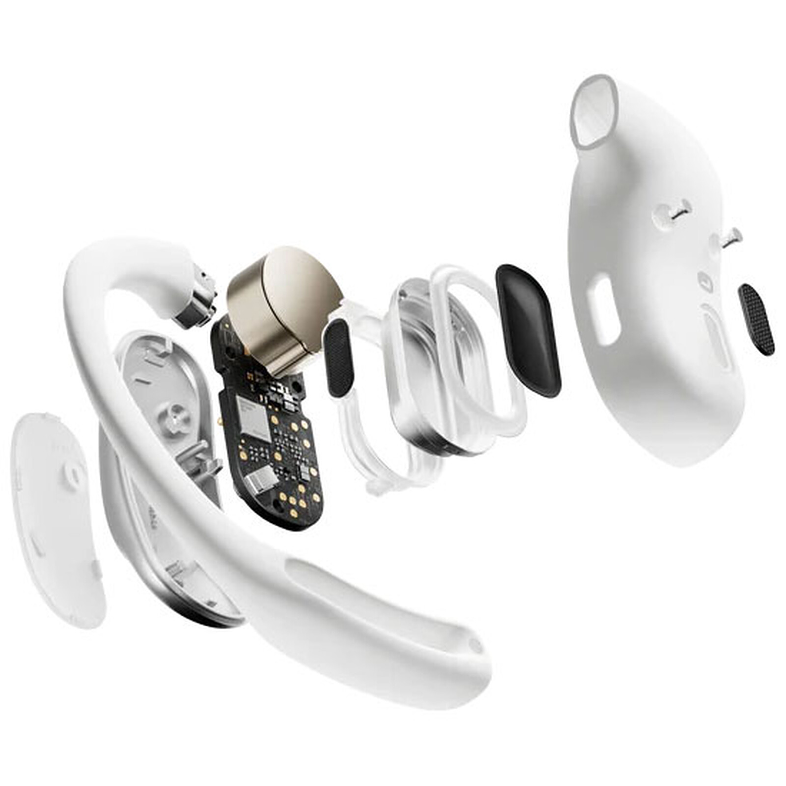 Shokz OpenFit Air Earphones (White)