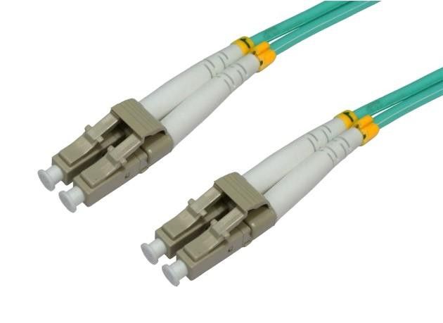 Draka OM3 Multimode Fiber Optic Cable 8 Fiber Anti-Rodent Blue 50/125