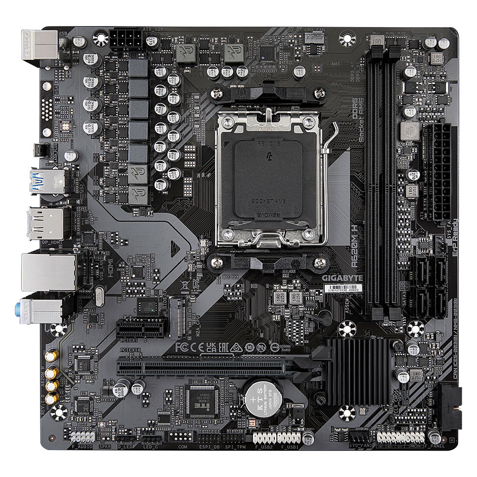 Gigabyte A620M H - Madre de juego